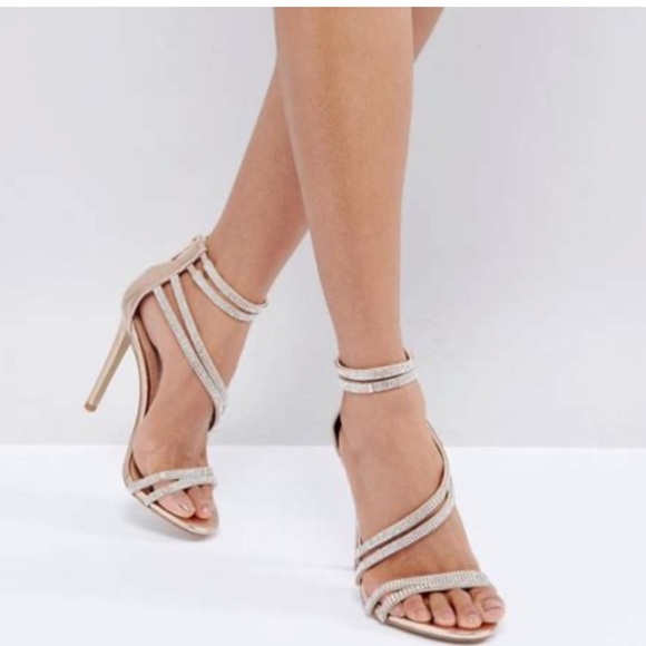 Steve Madden Shoes - Steve Madden Sweetest Rose Gold Heels | Size 8